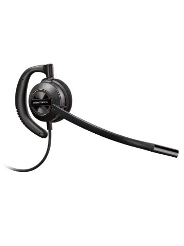 Poly 203193-01 HW530D Headphones Wired Ear-hook Black