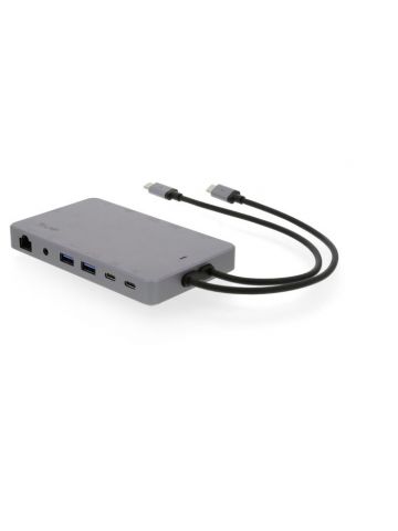 LMP Display Dock 2 Wired USB 3.2 Gen 1 (3.1 Gen 1) Type-C Grey