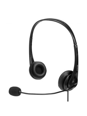 Lindy 3.5mm and USB Type C Headset with In-Line Control