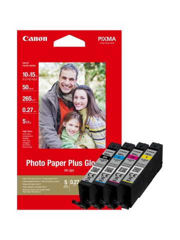 Canon 2052C004/CLI-581XL Ink cartridge multi pack Bk,C,M,Y high-capacity Blister + Photopaper 50 sheet, 4x3.12K pages ISO/IEC 19752 8,3ml Pack=4 for Canon Pixma TS 6150/8150