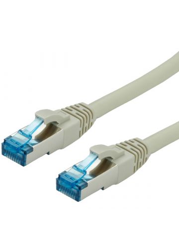 VALUE S/FTP Patch Cord Cat.6a, grey 0.5 m