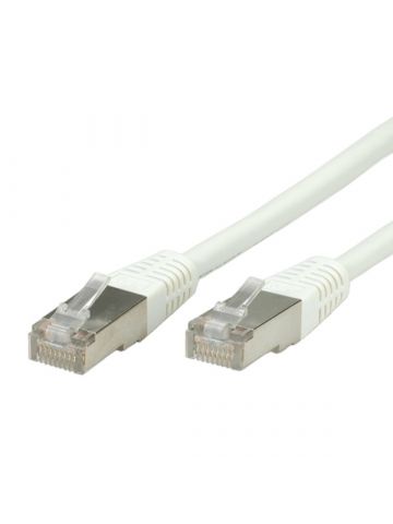 VALUE S/FTP (PiMF) Patch Cord, Cat.6, white 1 m