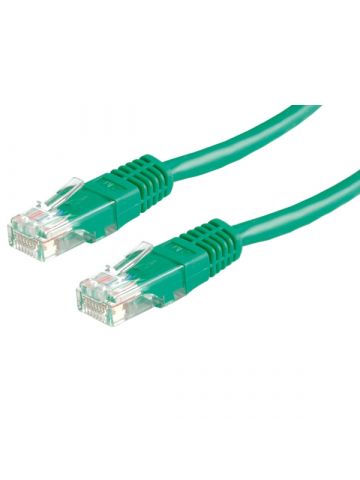 Value UTP Patch Cord Cat.6, green 0.5 m