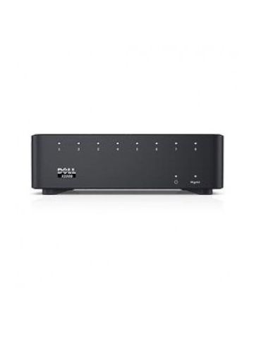 DELL X-Series X1008 Managed L2+ Gigabit Ethernet (10/100/1000) Black