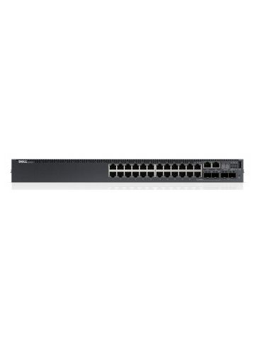 DELL N3024ET-ON L3 Gigabit Ethernet (10/100/1000) Black 1U