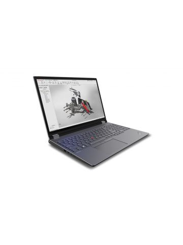 Lenovo ThinkPad P16 Intel® Core™ i7 i7-13700HX Mobile workstation 40.6 cm (16") WQXGA 16 GB DDR5-SDRAM 512 GB SSD NVIDIA RTX A1000 Wi-Fi 6E (802.11ax) Windows 11 Pro Grey, Black