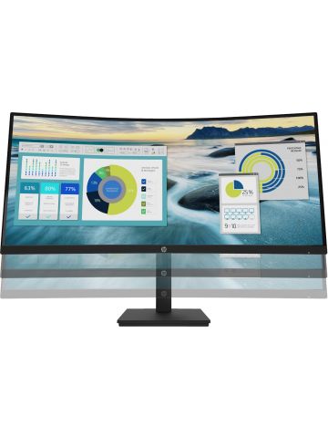 HP P34hc G4 WQHD USB-C Curved Monitor