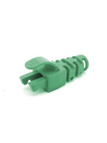 Cablenet RJ45 Snagless Strain Relief Flush Boot Green 6.5mm