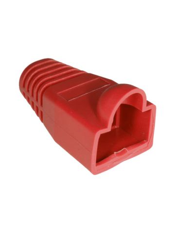 Cablenet RJ45 Bubble Boot Red 6mm