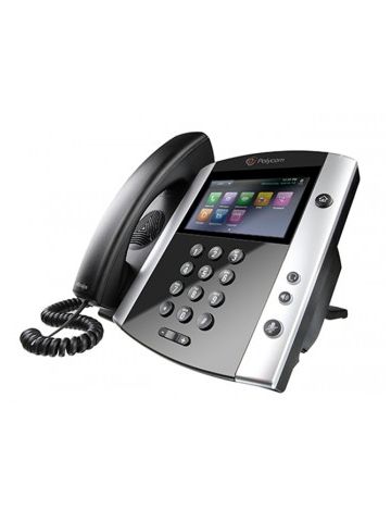 POLY VVX 600 IP phone Black Wired handset LCD 16 lines