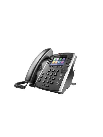POLY 401 Skype for Business IP phone Black 12 lines TFT