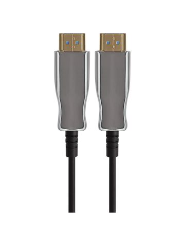 Maplin PRO HDMI to HDMI V2.1 8K Ultra HD 60Hz Fiber Optical Cable - Black, 20m