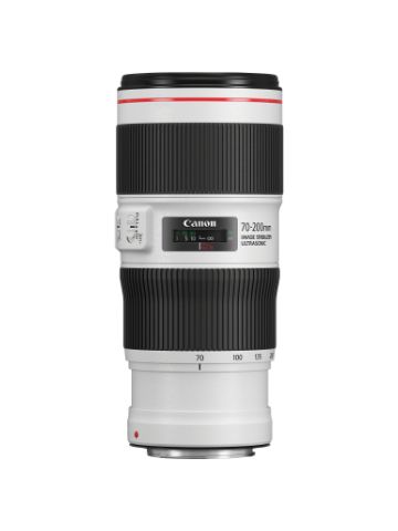 Canon EF 70-200mm f/4L IS II USM MILC Standard zoom lens Black,White