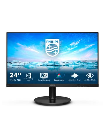 PHILIPS 242V8A Full HD 23.8" LCD Monitor - Black