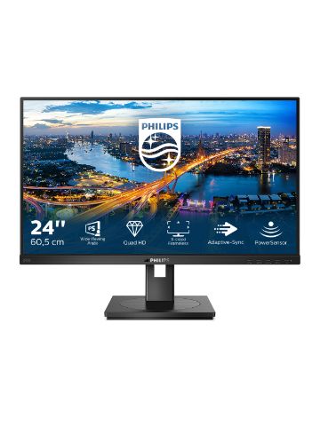 Philips B Line 245B1/00 LED display 60.5 cm (23.8") 2560 x 1440 pixels Quad HD Black