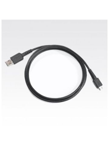 Zebra Micro USB sync cable USB cable Black