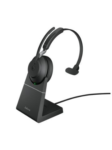 Jabra Evolve2 65, MS Mono Headset Head-band USB Type-C Bluetooth Black