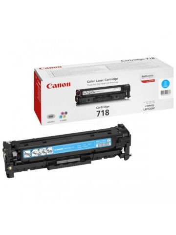 Canon 2661B002 (718C) Toner cyan, 2.9K pages  5% coverage