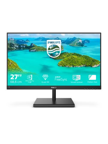 Philips E Line 275E1S/00 LED display 68.6 cm (27") 2560 x 1440 pixels Quad HD Black