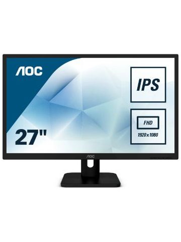 AOC 27E1H 27" IPS LCD Full HD monitor VGA, HDMI - Black