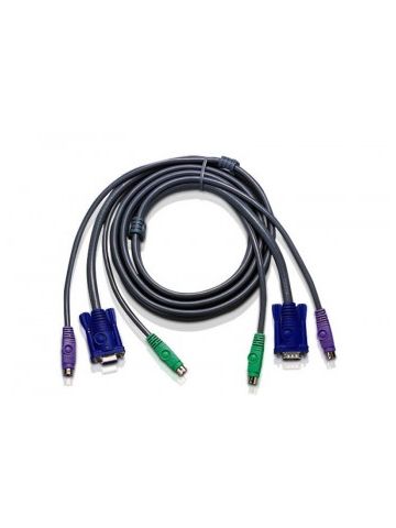 Aten 6ft PS/2 KVM cable 1.8 m Black