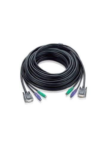 Aten 2L-1040P KVM cable 40 m Black