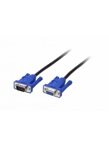 ATEN 2L-2401 VGA cable 1.8 m VGA (D-Sub) Blue, Grey