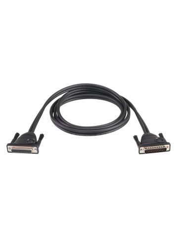 ATEN 2L-2700 serial cable Black 0.6 m DB-25 Male DB-25 Female