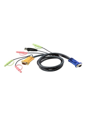 ATEN 2L5301U KVM cable Black 1.2 m