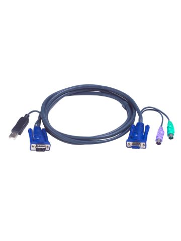 Aten 2L5502UP KVM cable 1.8 m Black