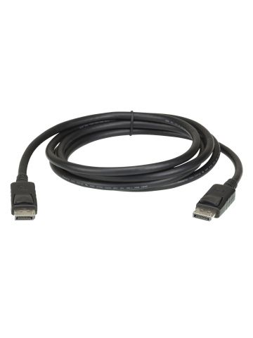 ATEN 2L-7D02DP DisplayPort cable 2 m Black