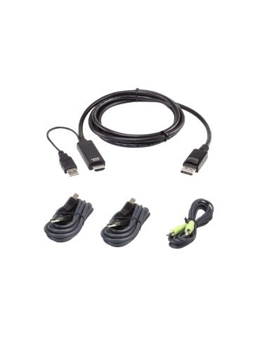 ATEN 1.8M USB Universal Secure KVM Cable Kit