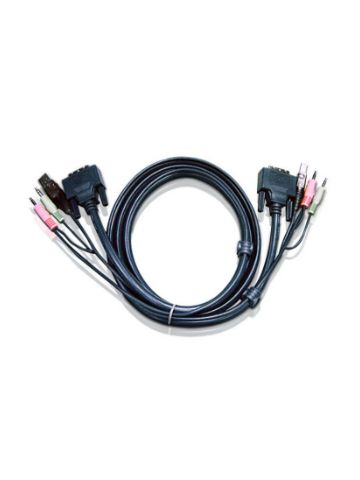 Aten 2L7D03UI KVM cable 3 m Black