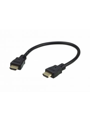 ATEN High Speed HDMI Cable with Ethernet True 4K ( 4096X2160 @ 60Hz); 0,3 m HDMI Cable with Ethernet