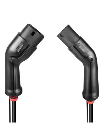 Lindy 30113 electric vehicle charging cable Black Type 2 3 7 m