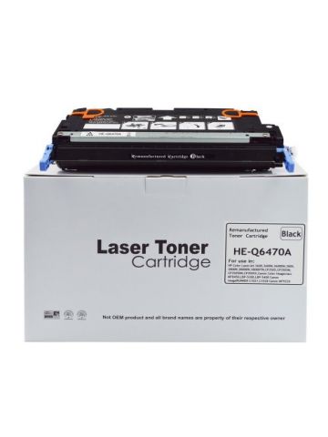 CTS Remanufactured HP Q6470A Black also for Canon 711 EP711BK Toner