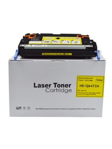 CTS Remanufactured HP Q6472A Yellow also for Canon 711 EP711Y Toner