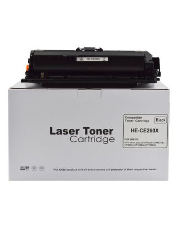 CTS Compatible HP CE260X Black Hi Cap 649X Toner