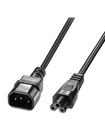 Lindy 3m IEC C14 to IEC C5 Extension Cable