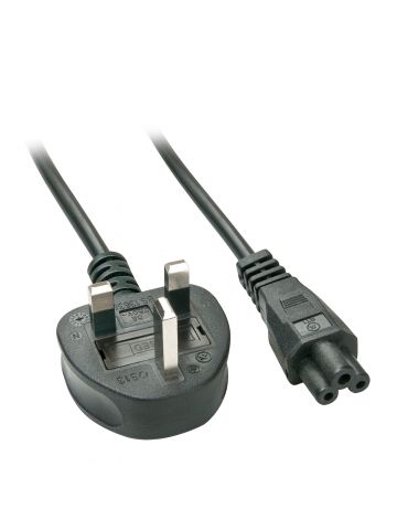 Lindy 2m UK to IEC C5 Mains Cable