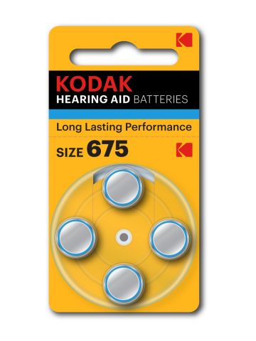 Kodak Hearing Aid 675 Single-use battery Zinc-Air