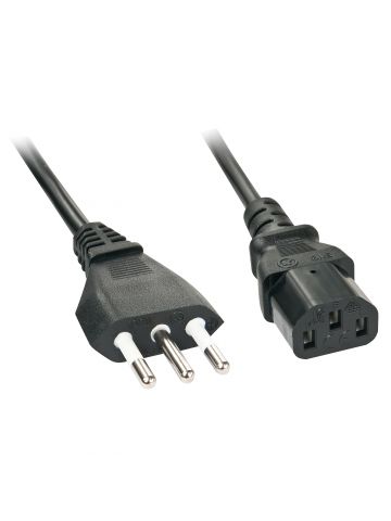 Lindy 30414 power cable Black 3 m CEI 23-16 C13 coupler