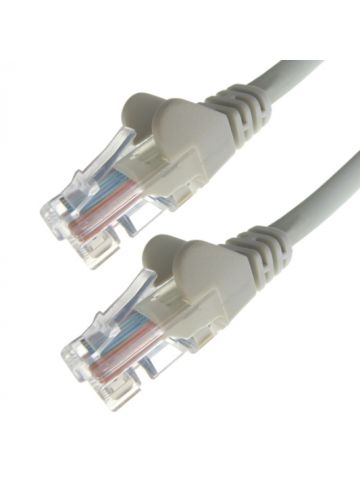 connektgear 0.5m RJ45 CAT6 UTP Stranded Flush Moulded LS0H Network Cable - 24AWG - Grey