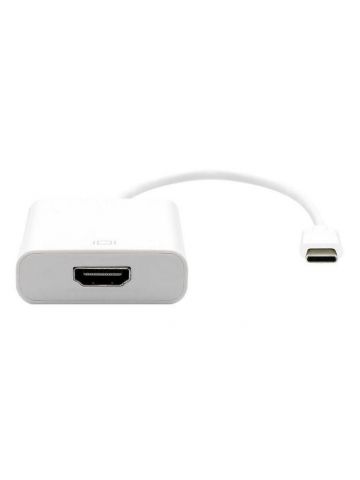 Garbot USB3.1 C-HDMI. M/F. White 20cm