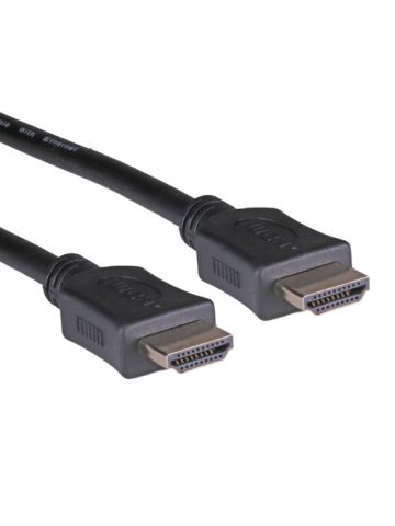 Cablenet 0.5m HDMI 1.4b Male-Male(4Kx2K@30Hz)High Speed+Ethernet 30AWG Blk PVC