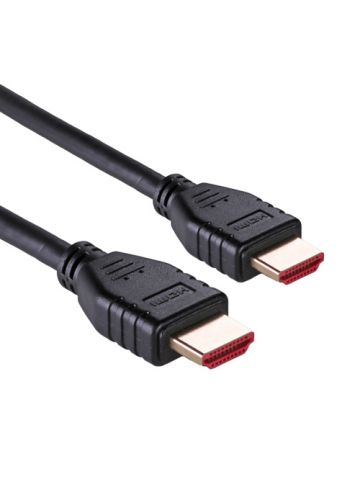 Cablenet 0.5m Ultra High Speed 2.1 8K@60Hz & 4K@120Hz Black PVC HDMI Cable