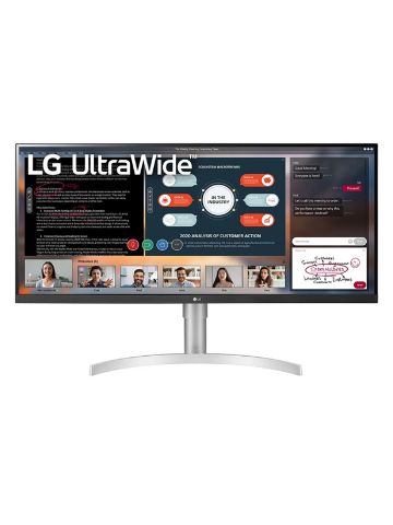 LG 34WN650-W LED display 86.4 cm (34") 2560 x 1080 pixels UltraWide Full HD White