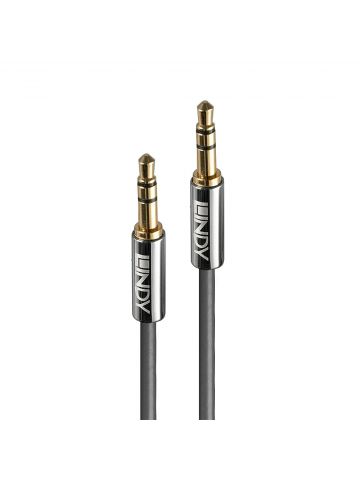 Lindy 0.5M 3.5MM AUDIO CABLE, CROMO LINE