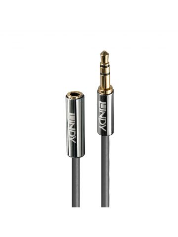 Lindy 0.5M 3.5MM AUDIO CABLE, CROMO LINE