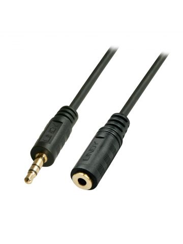 Lindy 0.25m Premium Audio 3.5mm Jack Extension Cable